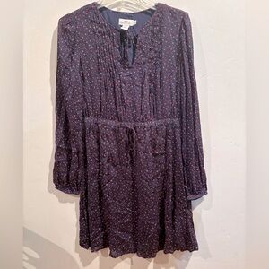 VINEYARD VINES Purple Tiny Star DRESS S